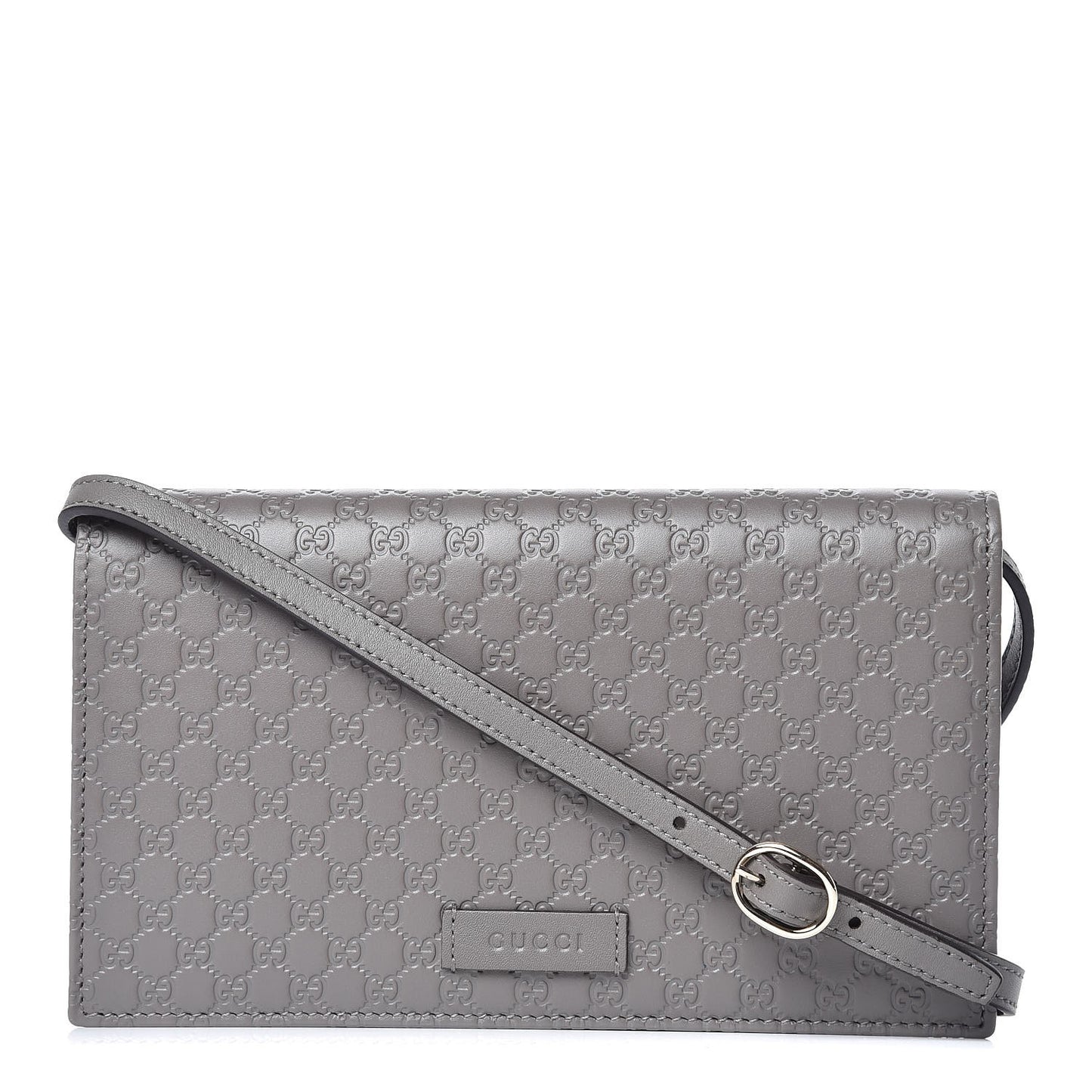 Soft Microguccissima Crossbody Wallet Loess