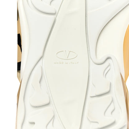 Valentino Garavani Calfskin VLTN Womens Bounce Sneakers 38.5 White 8 of 9