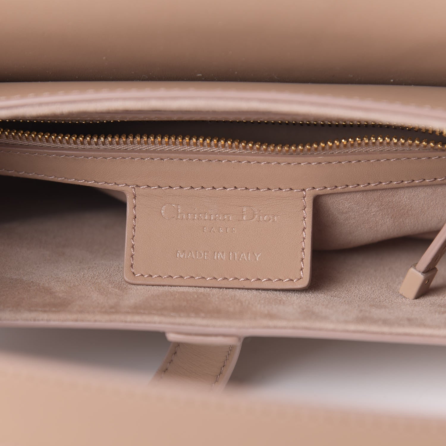 Christian Dior Ultra Matte Calfskin Saddle Bag Blush 6 of 11