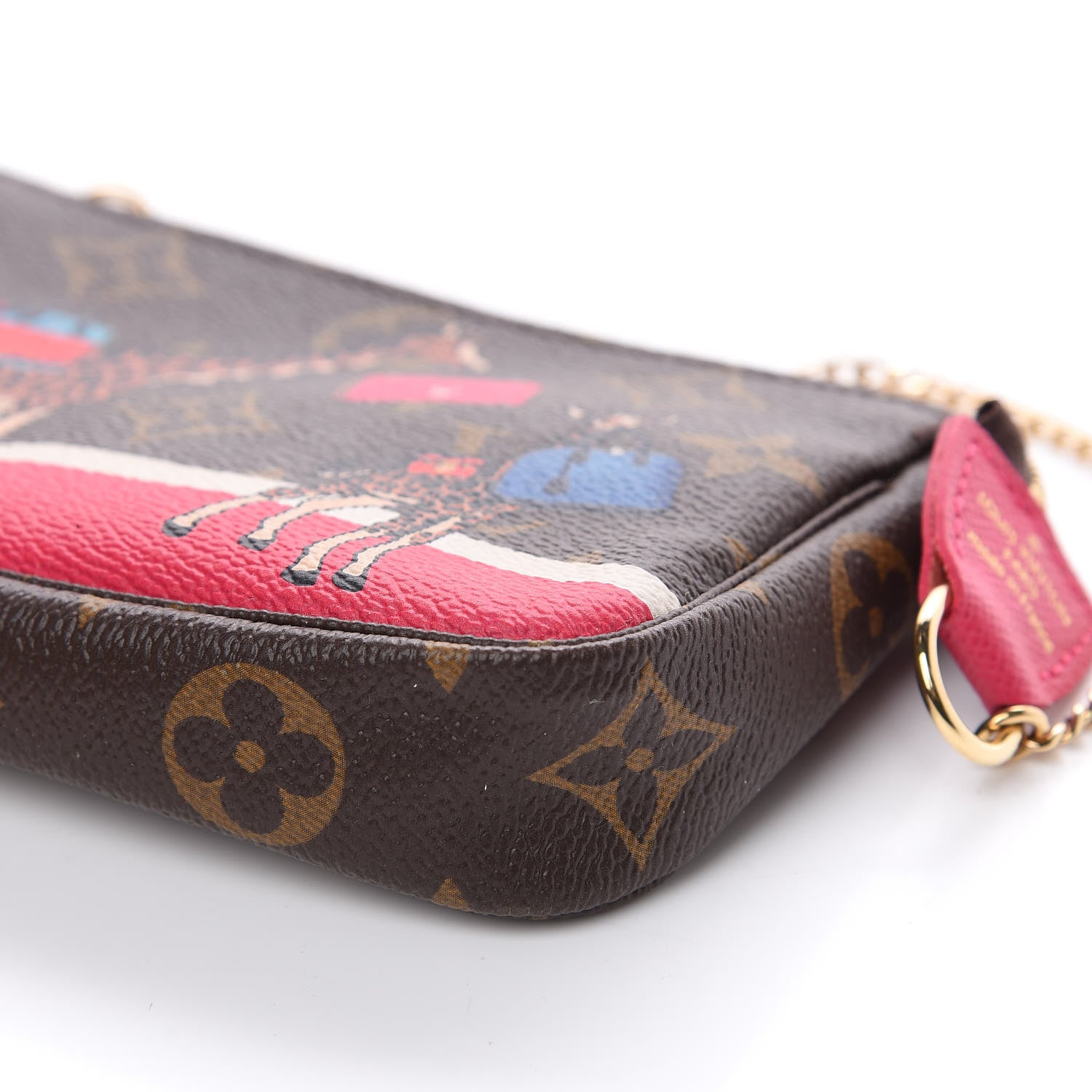 Louis Vuitton Monogram 2017 Christmas Animation Mini Pochette Accessories 7 of 8