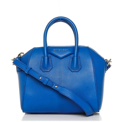 Givenchy Sugar Goatskin Mini Antigona Indigo Blue 1 of 6