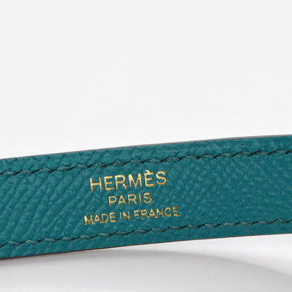 Hermes Epsom Kelly Sellier 28 Bleu Paon 11 of 28