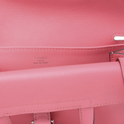 Hermes Swift Mini Halzan 22 Rose Azalee 6 of 9