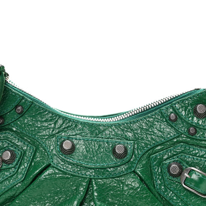 Balenciaga Agneau Arena Le Cagole Shoulder Bag XS Jade 9 of 11