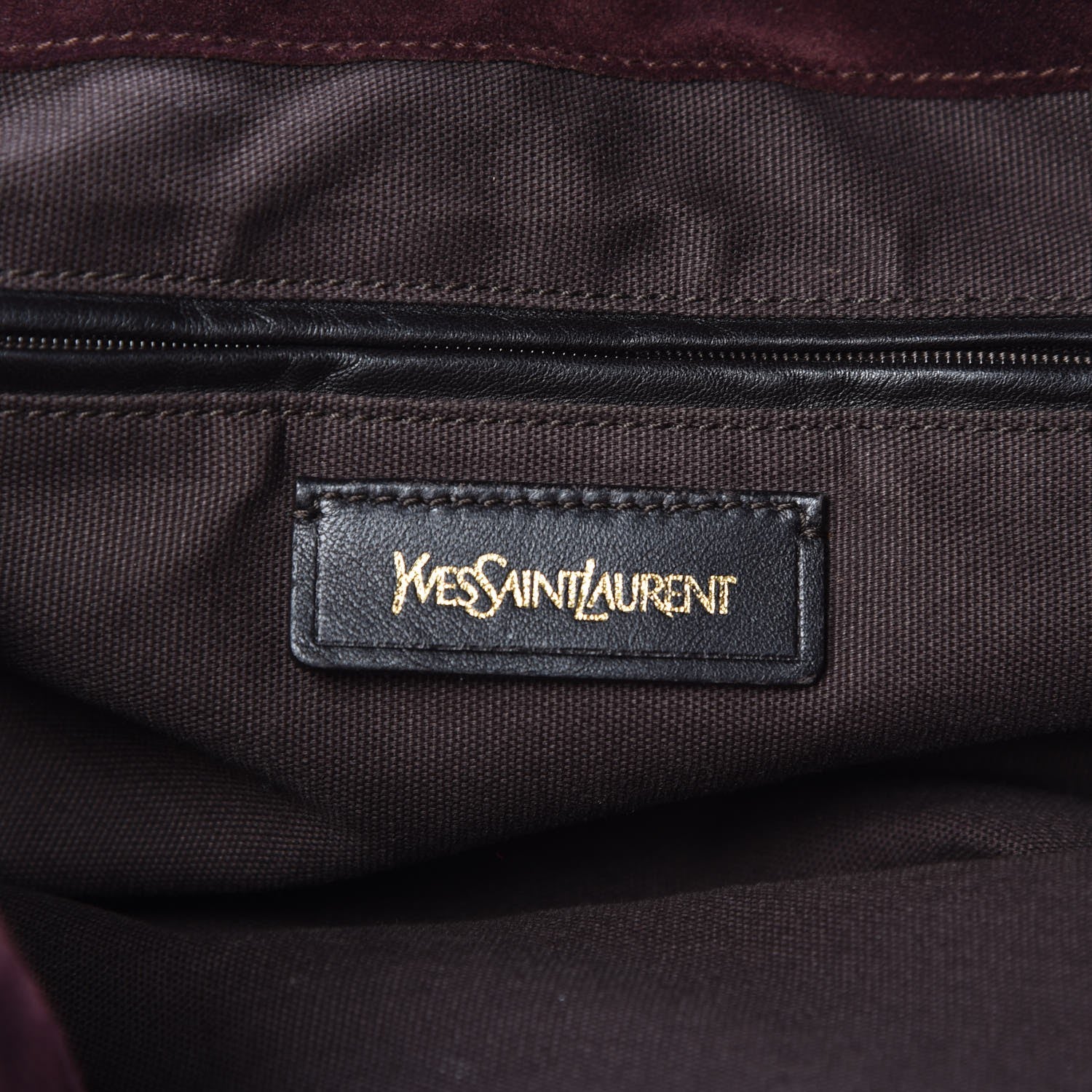 Saint Laurent Calfskin Small Downtown Bordeaux 6 of 8