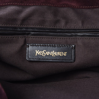 Saint Laurent Calfskin Small Downtown Bordeaux 6 of 8