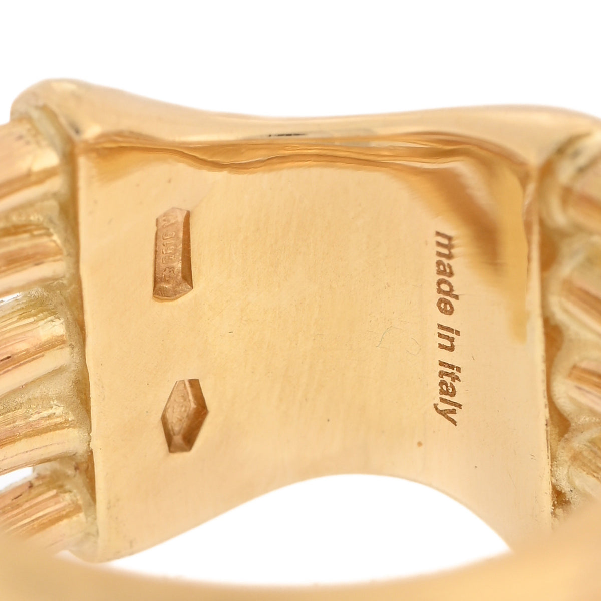 Marco Bicego 18K Yellow Gold Jaipur Five Strand Ring 54 7 4 of 4