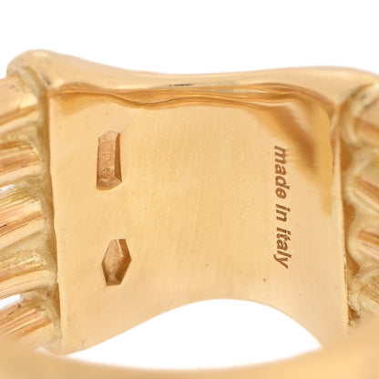 Marco Bicego 18K Yellow Gold Jaipur Five Strand Ring 54 7 4 of 4