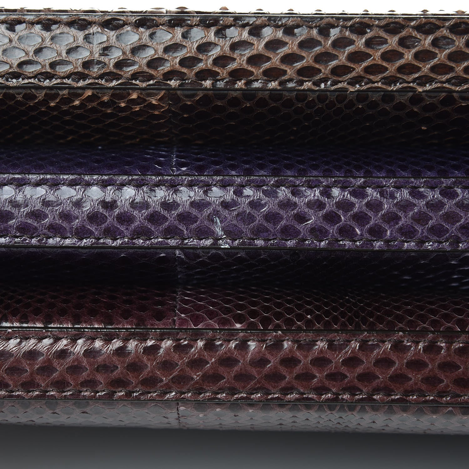 Dolce & Gabbana Snakeskin Tri-color Crossbody Bag Purple 10 of 10