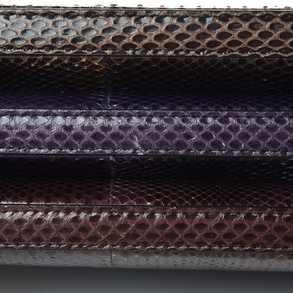 Dolce & Gabbana Snakeskin Tri-color Crossbody Bag Purple 10 of 10