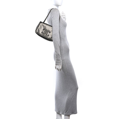 Chanel Metallic Caviar Medium Timeless CC Flap Dark Silver 2 of 10