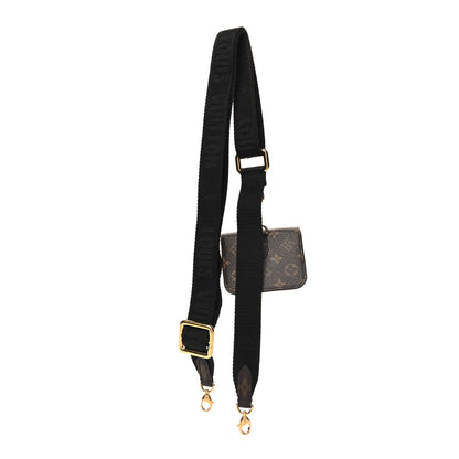 Louis Vuitton Monogram Bumper On Strap Black 2 of 4