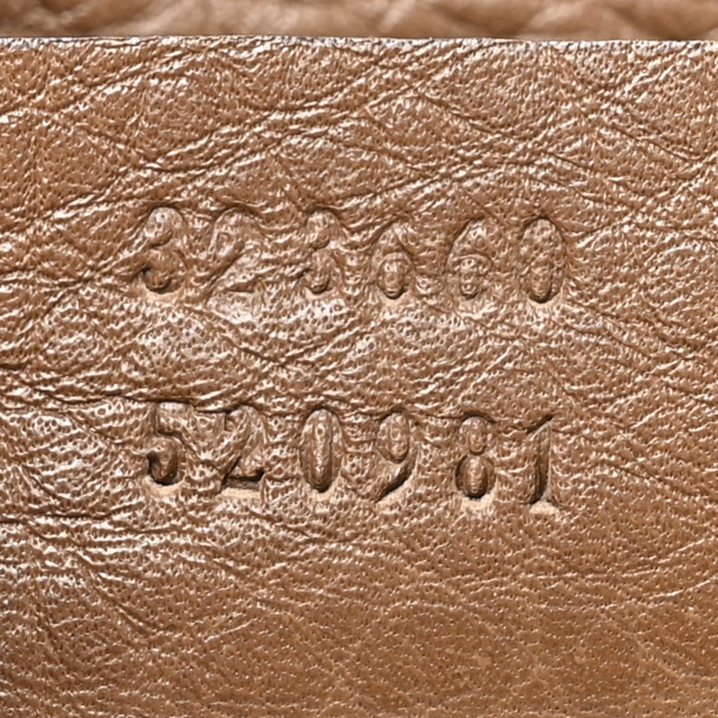Pebbled Calfskin Medium Bamboo Shopper Tote Acero