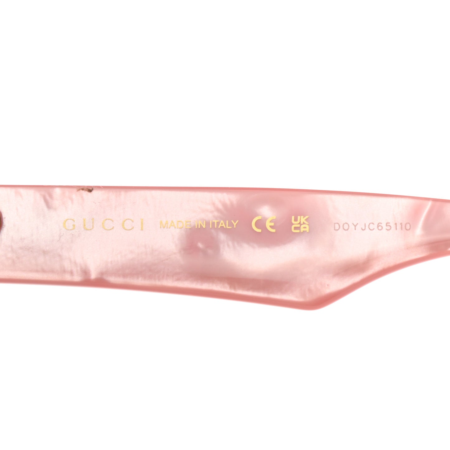 Rectangle 52mm Frame Sunglasses GG0998/S Black Pink