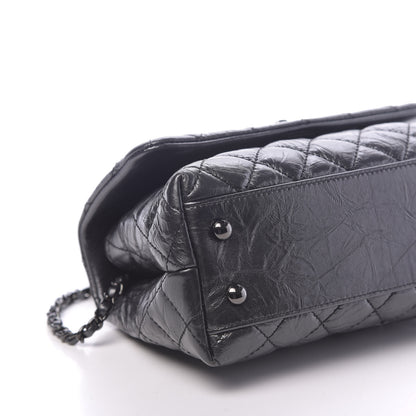 Chanel Aged Calfskin Quilted Mini Coco Handle Flap So Black 8 of 11