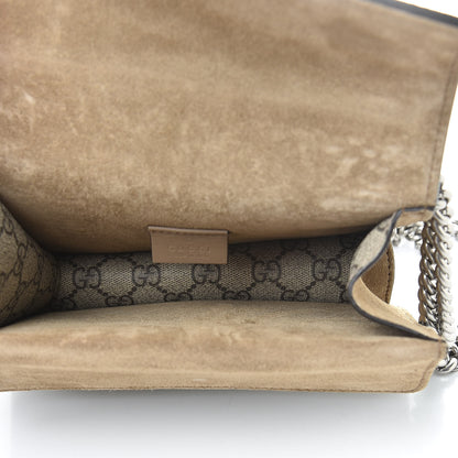 Gucci GG Supreme Monogram Mini Dionysus Shoulder Bag Taupe 5 of 13