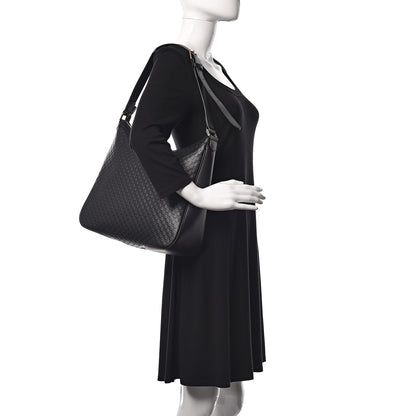Gucci Microguccissima Shoulder Bag Black 2 of 10