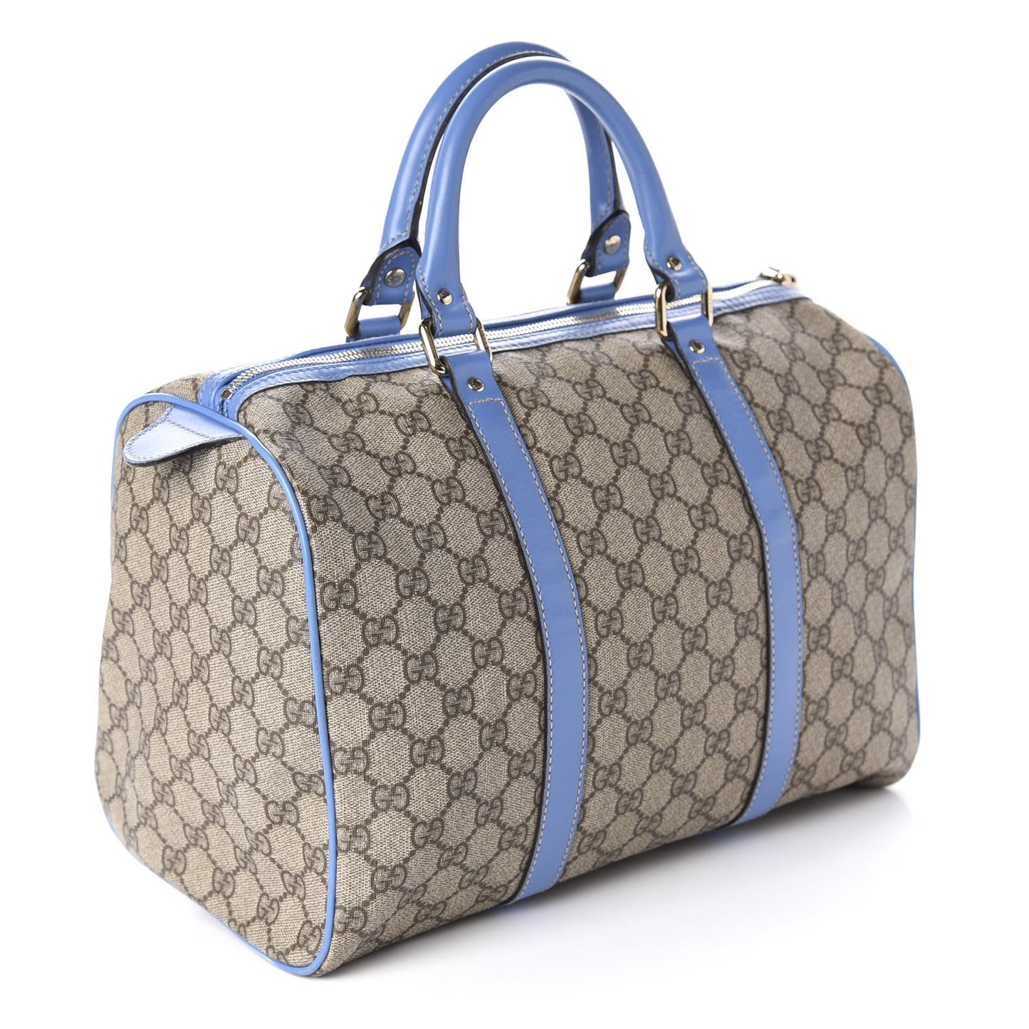 GG Plus Monogram Medium Joy Boston Light Blue