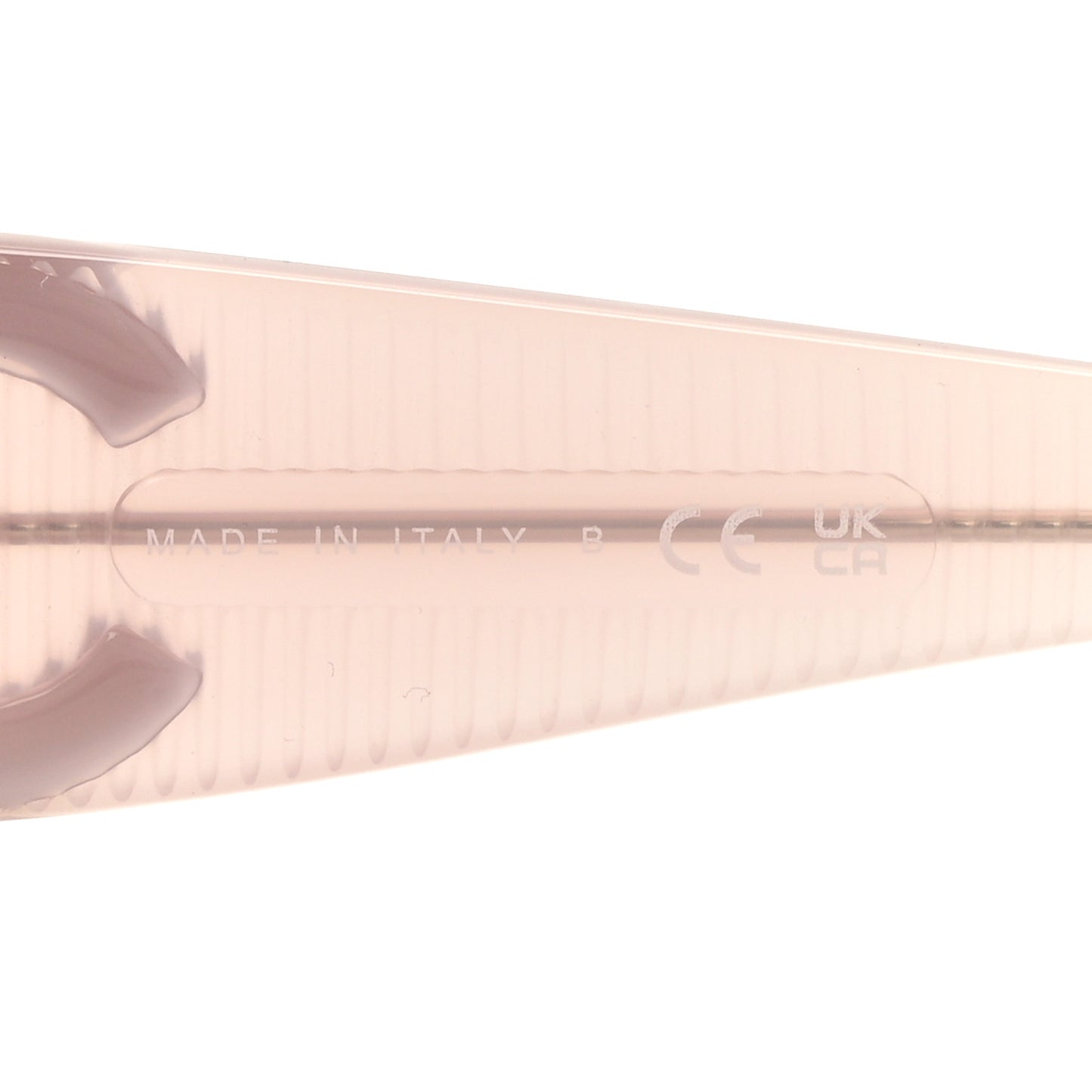 Acetate Shield Sunglasses 5495 Light Pink