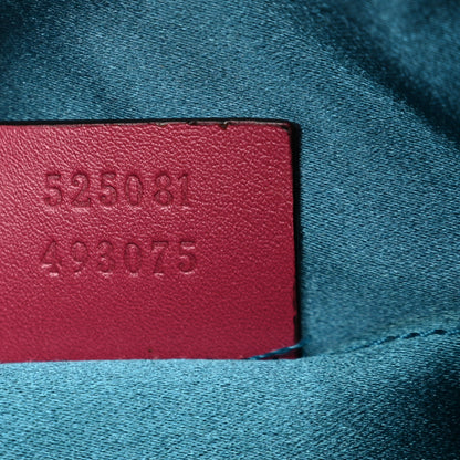 Gucci Velvet Matelasse GG Marmont Bucket Bag Light Raspberry Rose 7 of 16