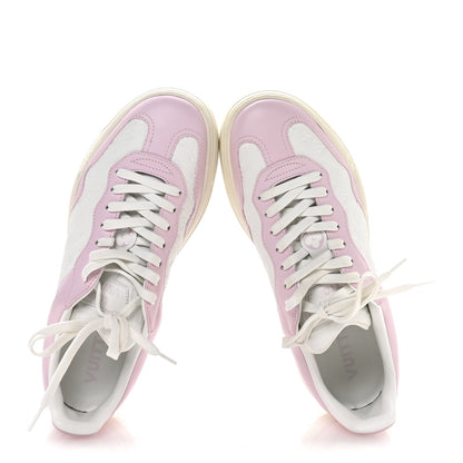Louis Vuitton Calfskin Monogram LV Groovy Platform Sneakers 38 Pink 2 of 8