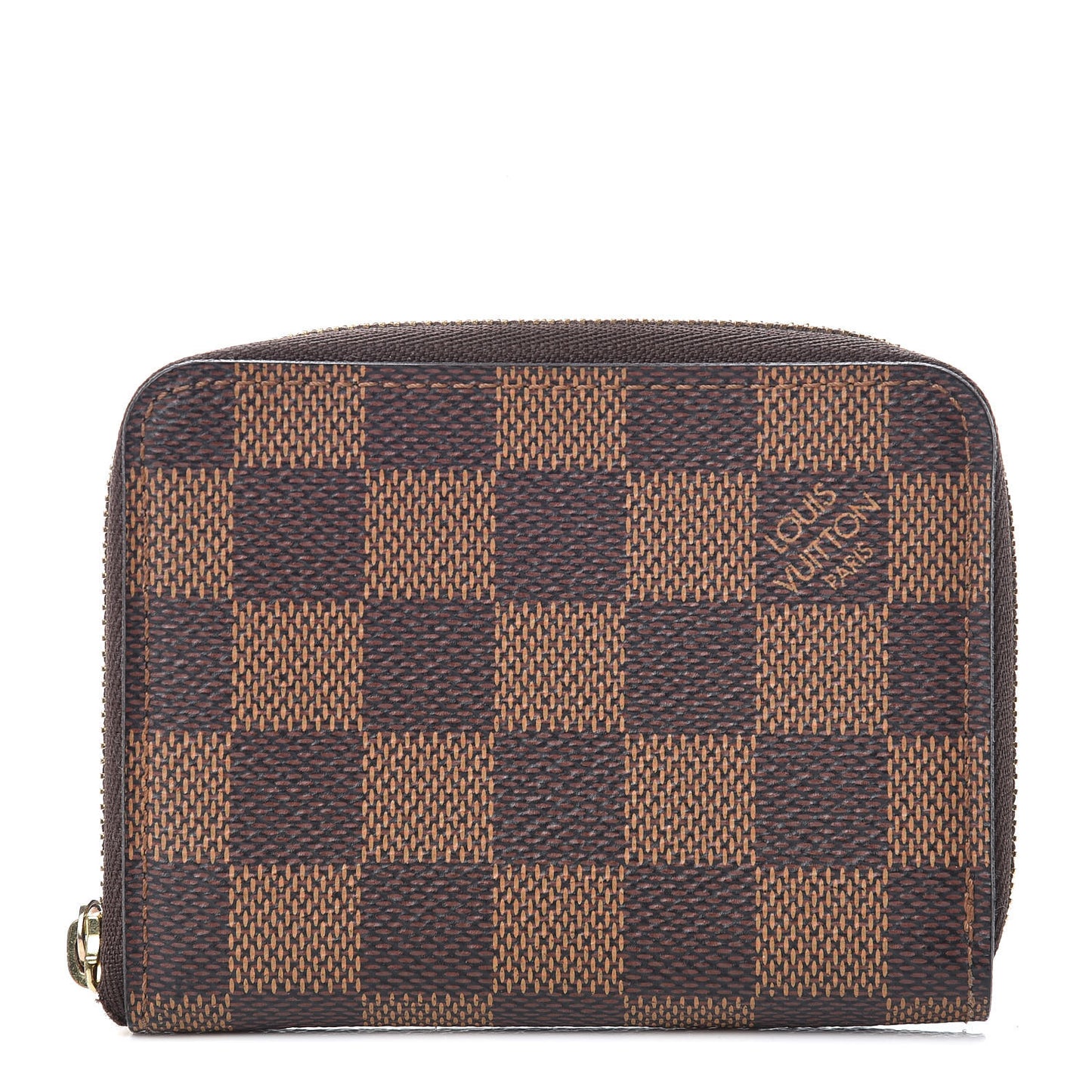 Damier Ebene Zippy Coin Purse
