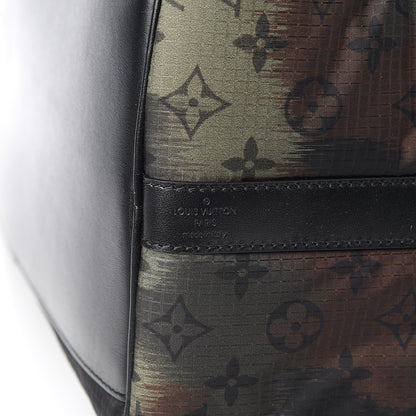Louis Vuitton Nylon Monogram Camouflage Keepall Bandouliere 50 Kaki 5 of 9