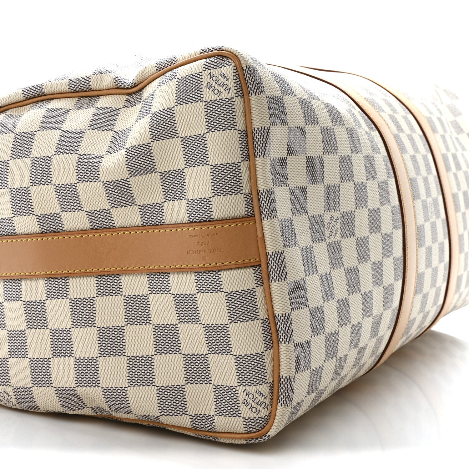 Louis Vuitton Damier Azur Keepall Bandouliere 45 8 of 9