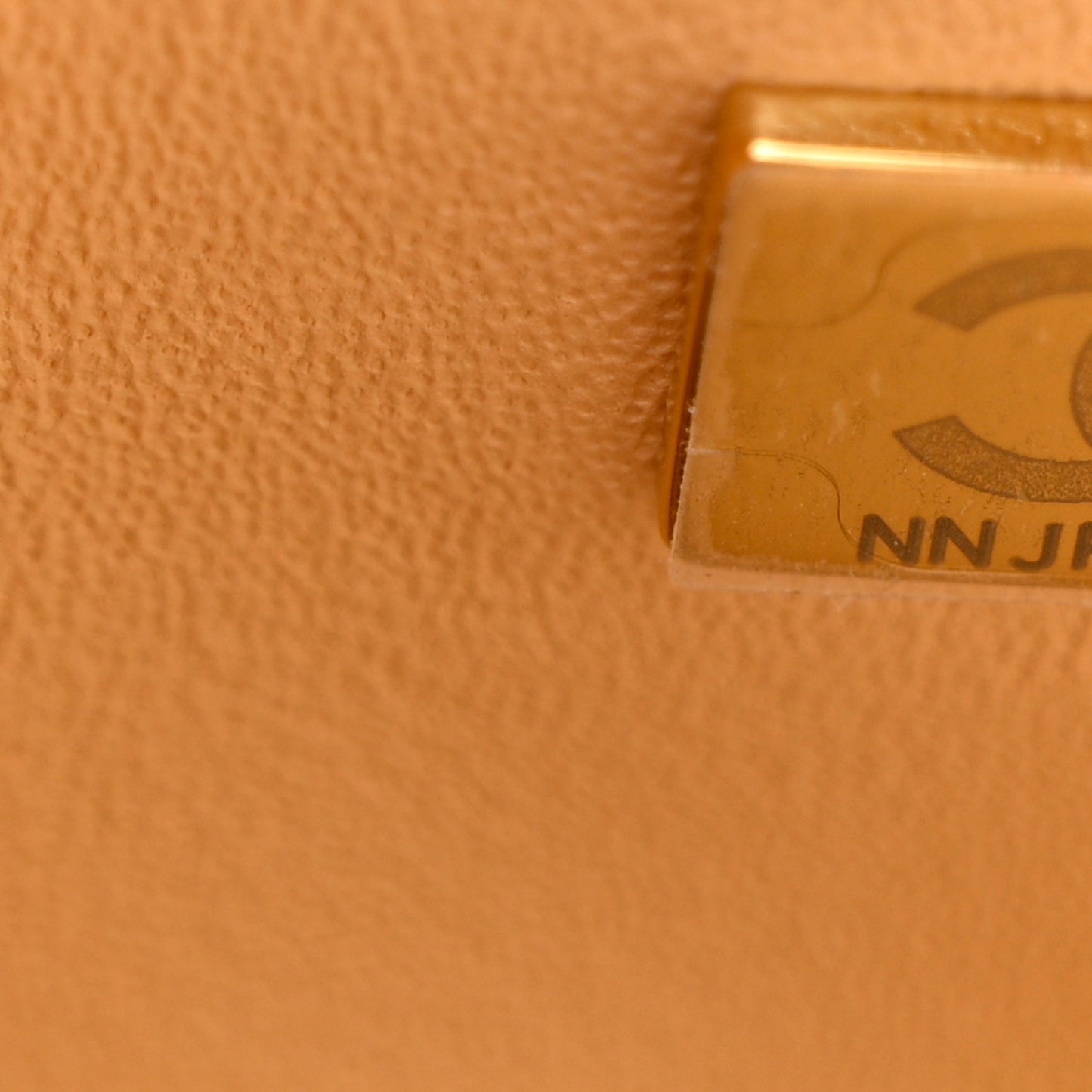 Caviar Quilted Small Double Flap Beige