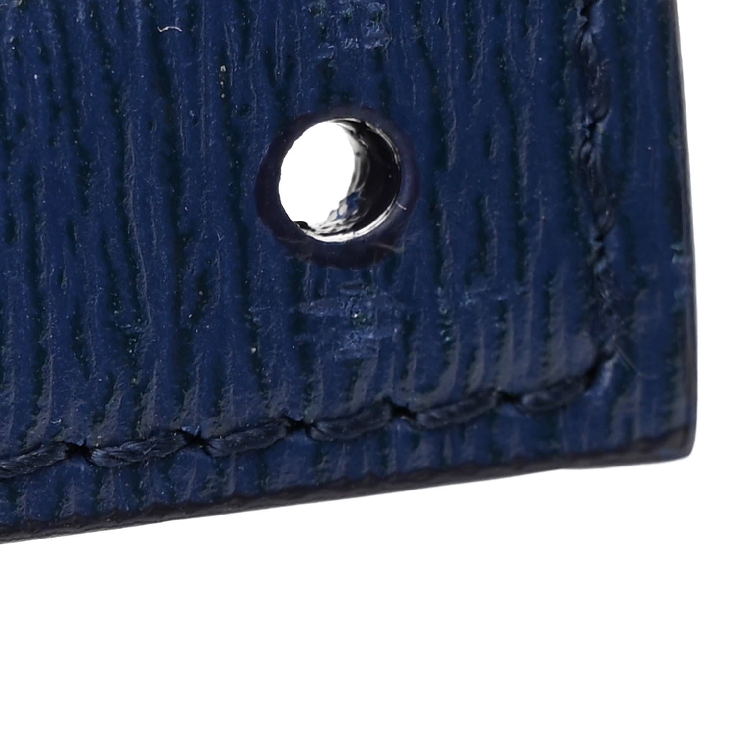 Celine Liege Calfskin Medium Classic Box Flap Bag Blue 12 of 12