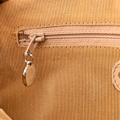 Chanel Suede CC Shoulder Bag Beige 11 of 15