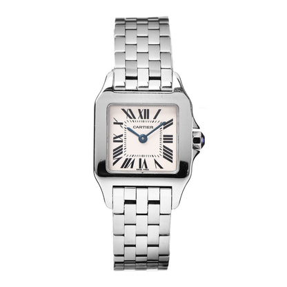 Cartier Stainless Steel 20mm Santos Demoiselle Quartz Watch 1 of 9