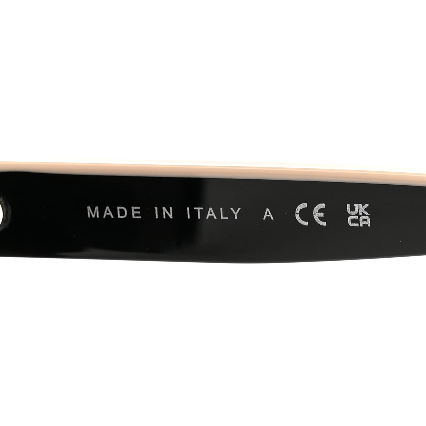 Acetate CC Butterfly Sunglasses 5414 Black Beige