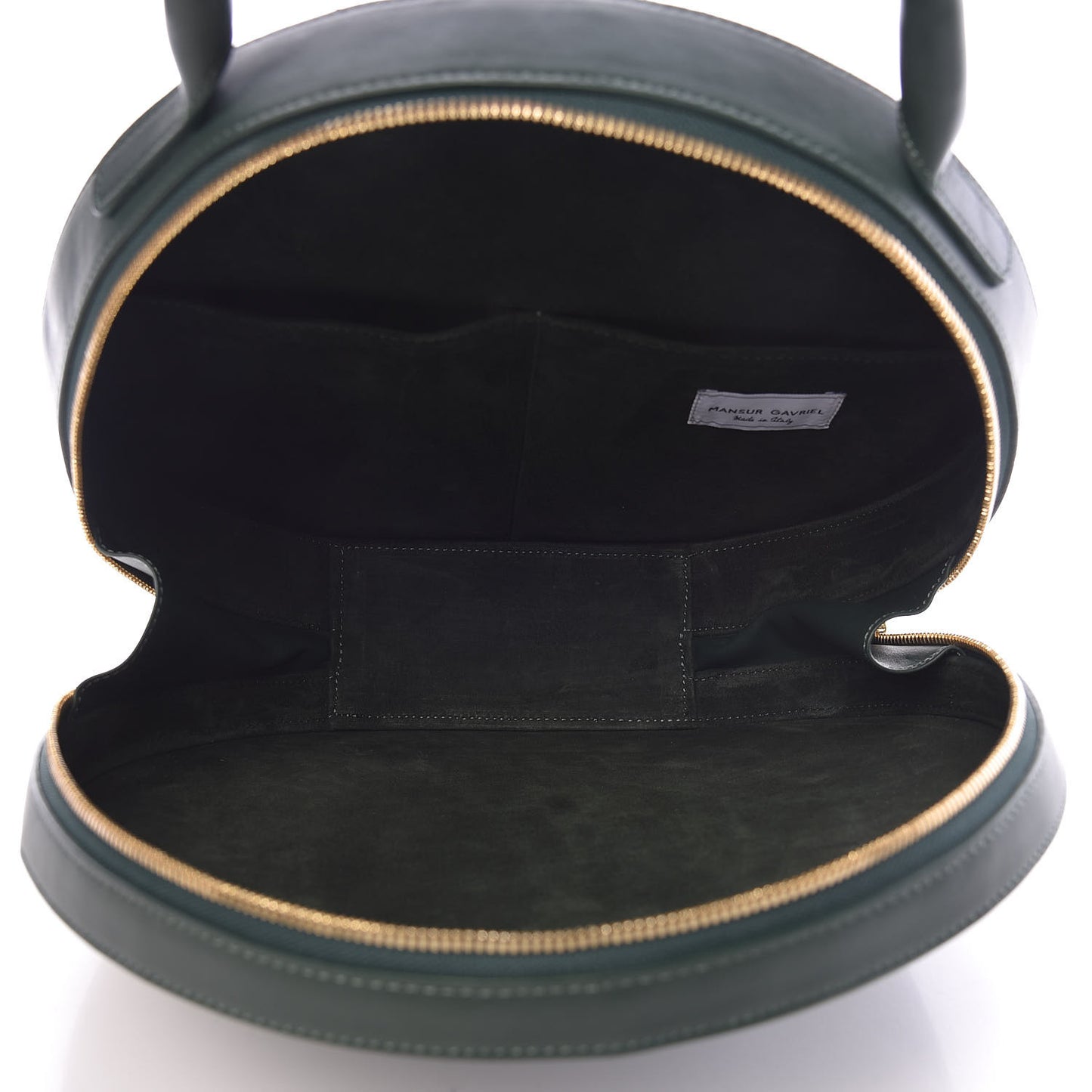 Calfskin Circle Bag Moss