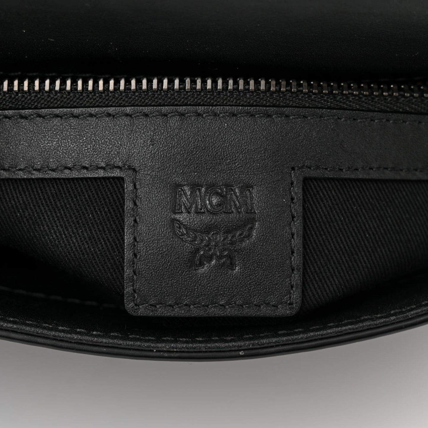 Calfskin Color Splash Logo Small Millie Crossbody Belt Bag Dahlia Purple