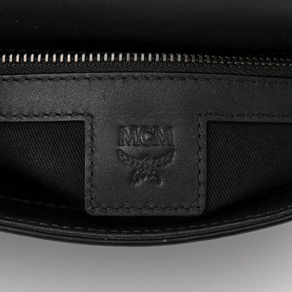 MCM Calfskin Color Splash Logo Small Millie Crossbody Belt Bag Dahlia Purple 6 of 14