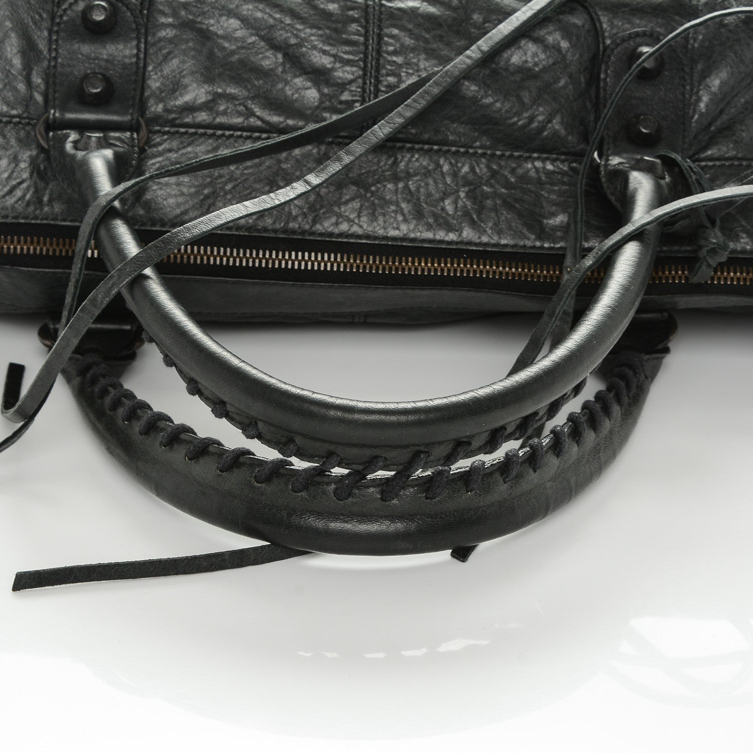 Balenciaga Agneau Classic Hardware Work Anthracite 6 of 10