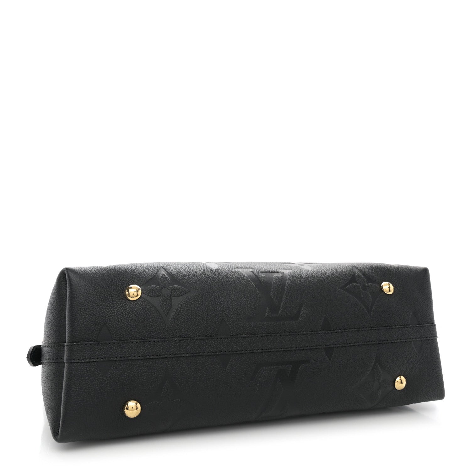Louis Vuitton Empreinte Monogram Giant CarryAll MM Black 5 of 11
