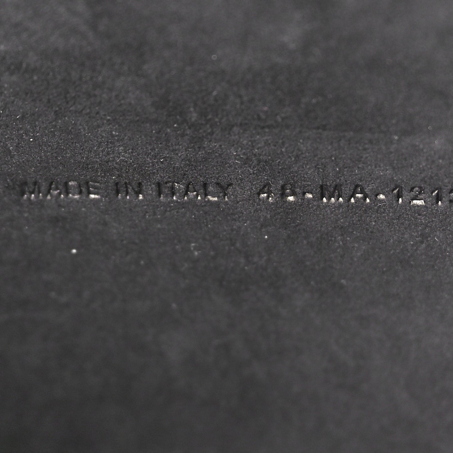 Grained Calfskin Caro Double Pouch Black