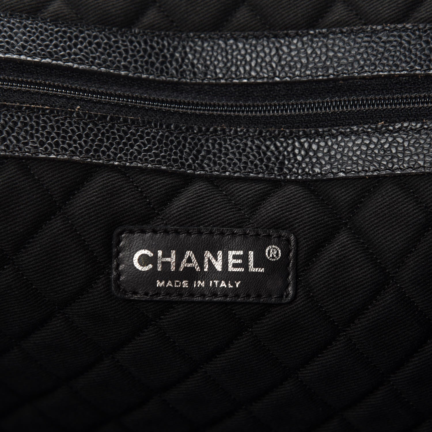 Chanel Coated Canvas Coco Tote Black 9 of 11