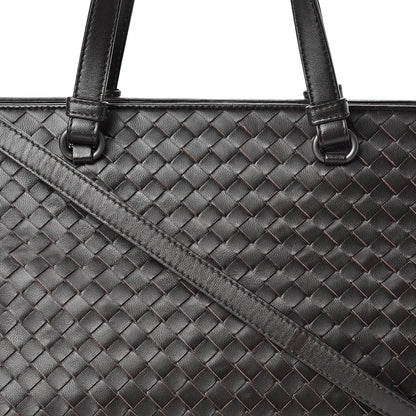 Bottega Veneta Nappa Intrecciato Large Top Handle Tote Ebano 7 of 13