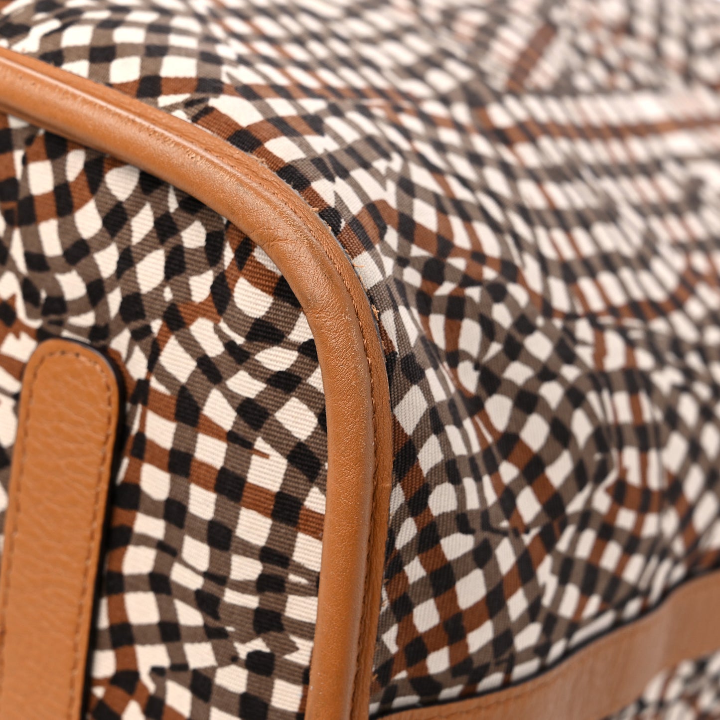 Visetos Large Liz Reversible Shopper Tote Cognac