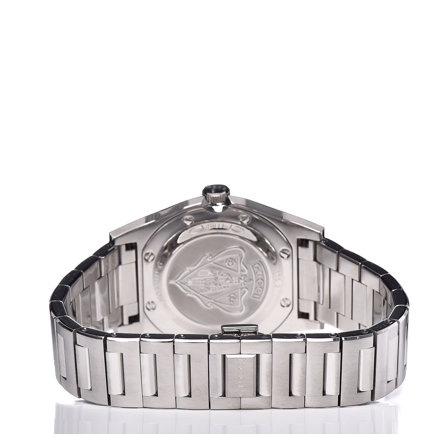 Gucci Stainless Steel 44mm Pantheon Quartz Watch Black 4 of 7