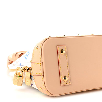 Louis Vuitton LV x TM Monogram Multicolor Alma BB White 8 of 10