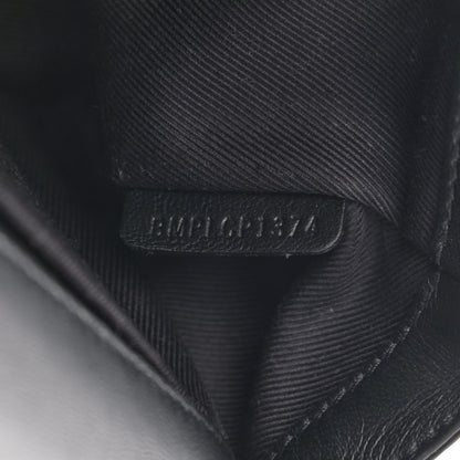 Burberry Patent Kingdom Flap Crossbody Black 7 of 13