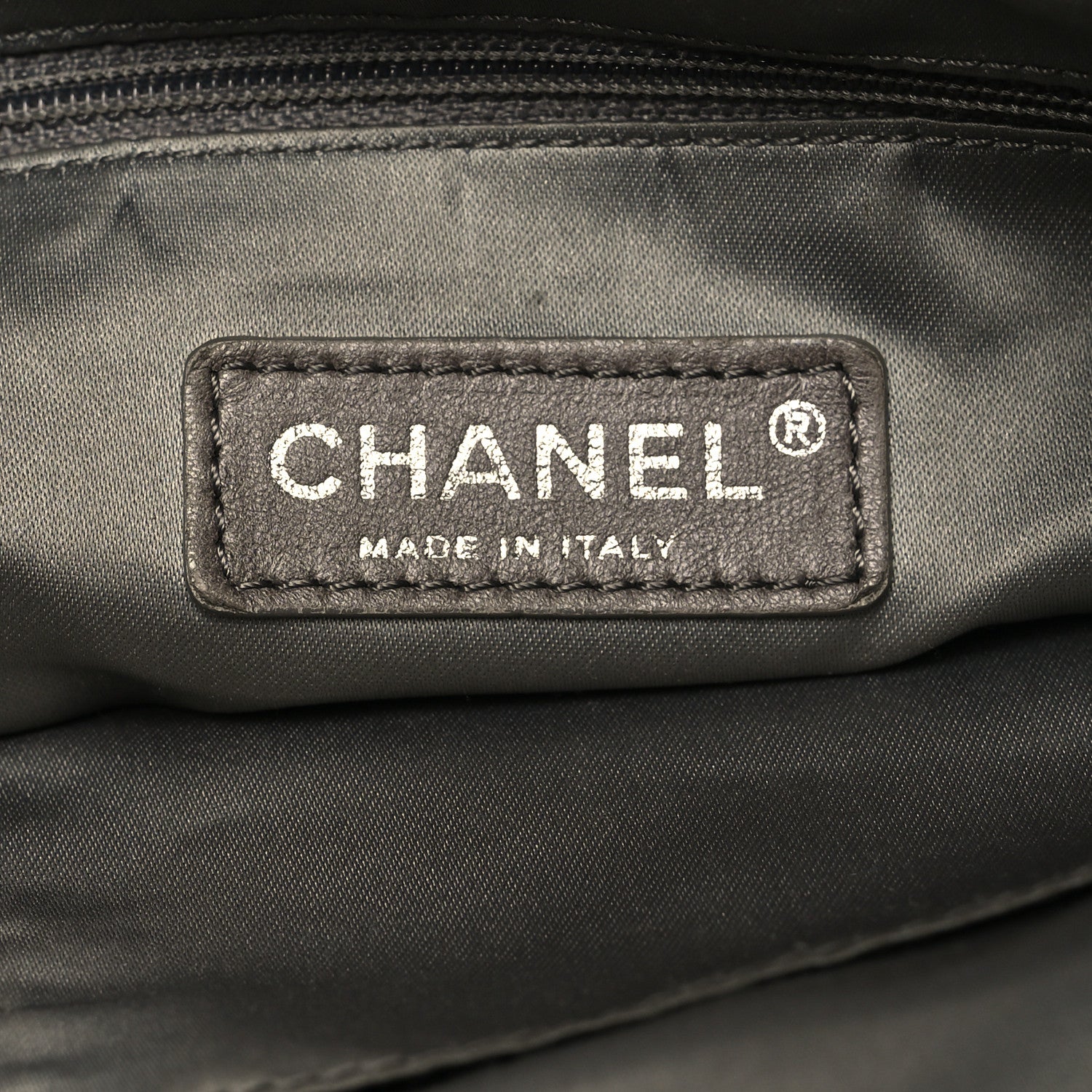 Chanel Calfskin Modern Chain Rhodoid Hobo Black 6 of 10