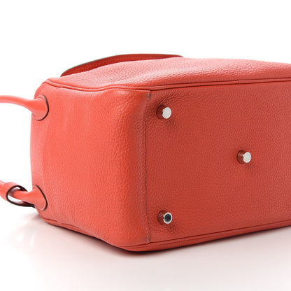 Hermes Taurillon Clemence Lindy 26 Bougainvillea 6 of 9