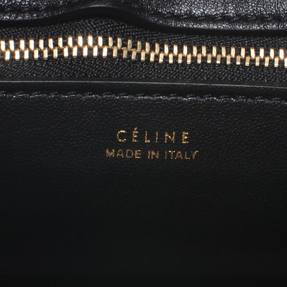 Celine Python Medium Edge Shoulder Bag Black 6 of 6