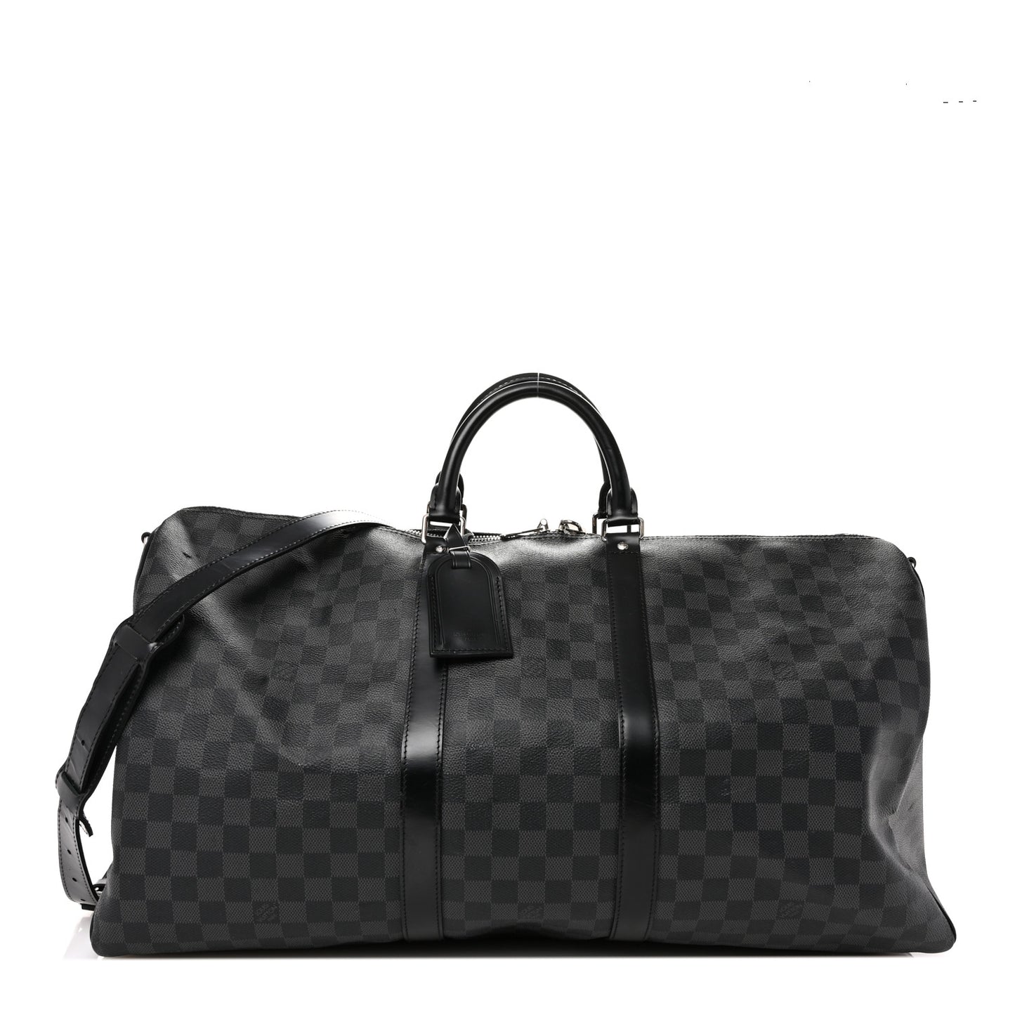 Damier Graphite Keepall Bandouliere 55