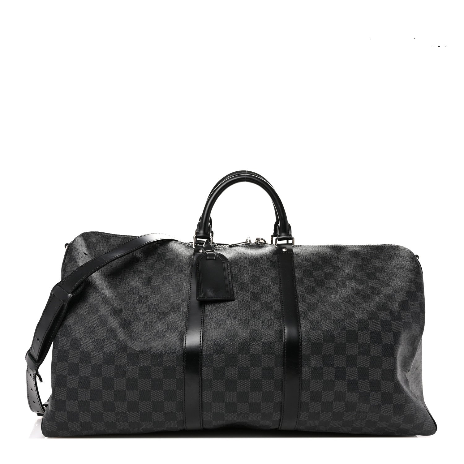 Louis Vuitton Damier Graphite Keepall Bandouliere 55 1 of 13